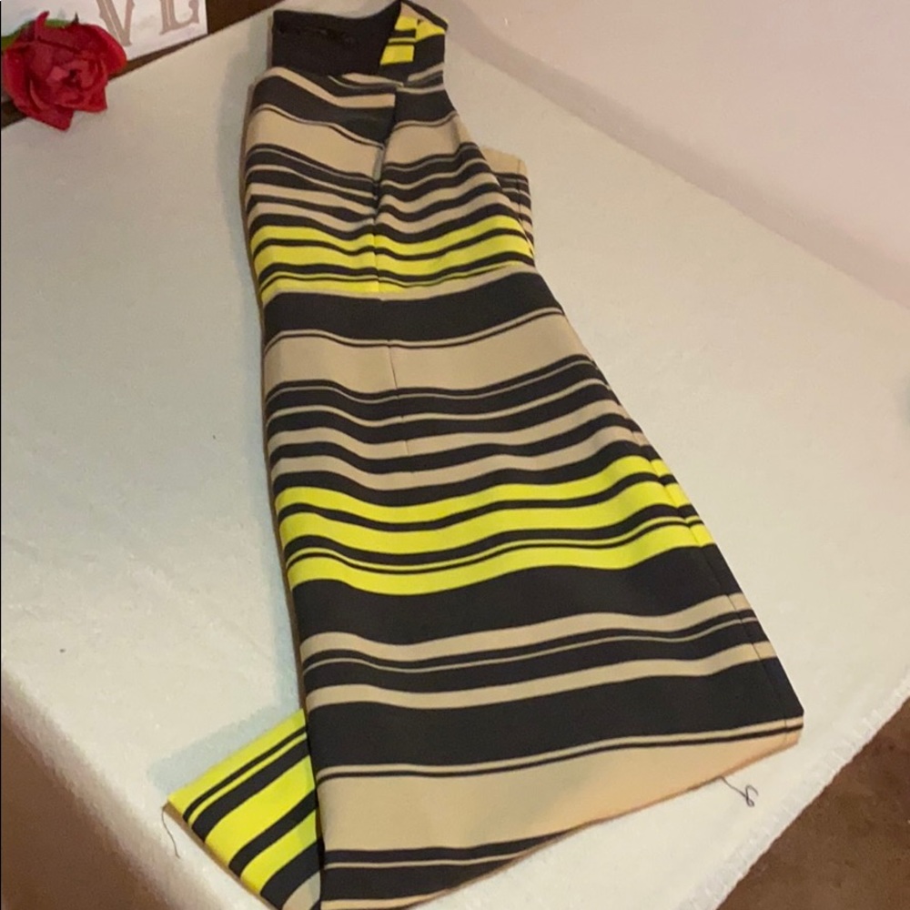 Midi striped dress